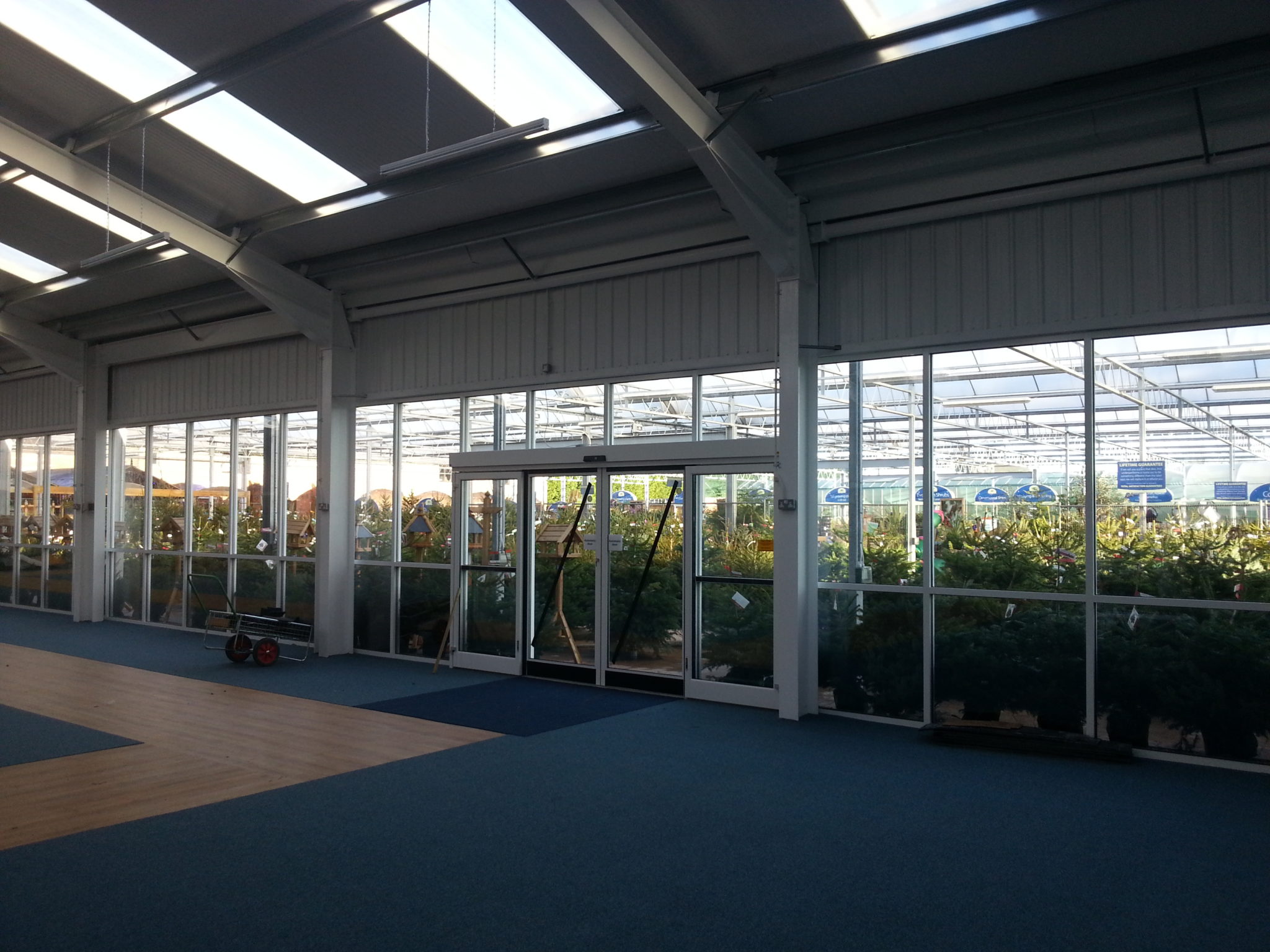 Planters Garden Centre, Bretby Sherwood Aluminium Systems Ltd.