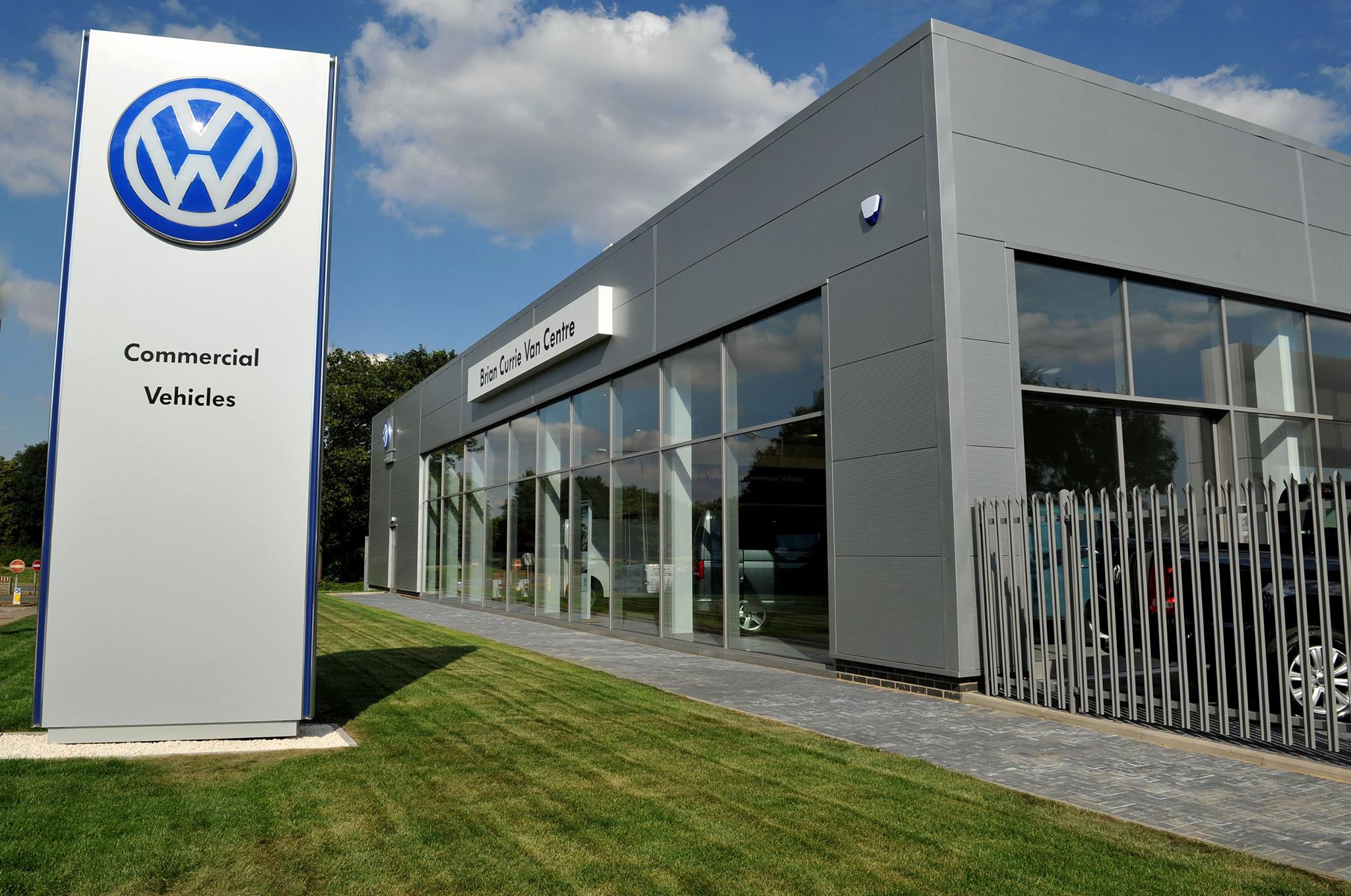 VW Van Centre, Milton Keynes Sherwood Aluminium Systems Ltd.
