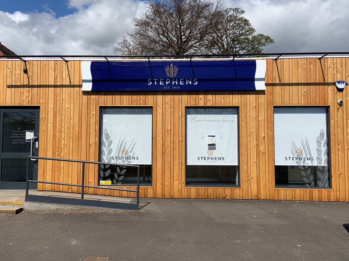 Stephens Bakery, Kirkcaldy Sherwood Aluminium Systems Ltd.