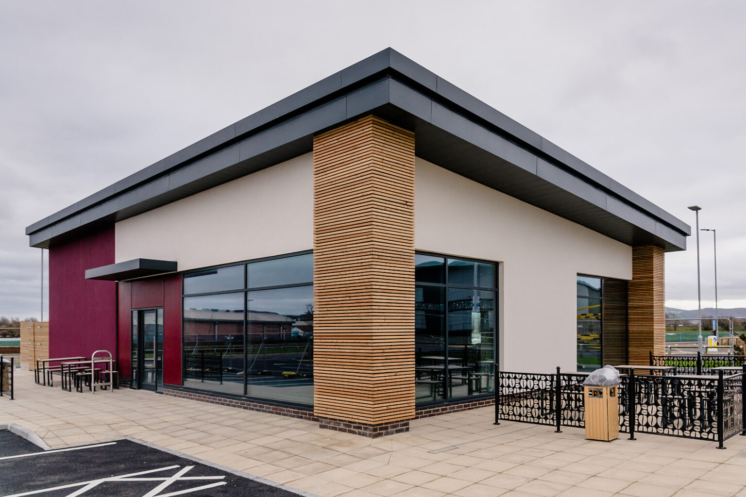Costa Coffee, Rhyl Sherwood Aluminium Systems Ltd.